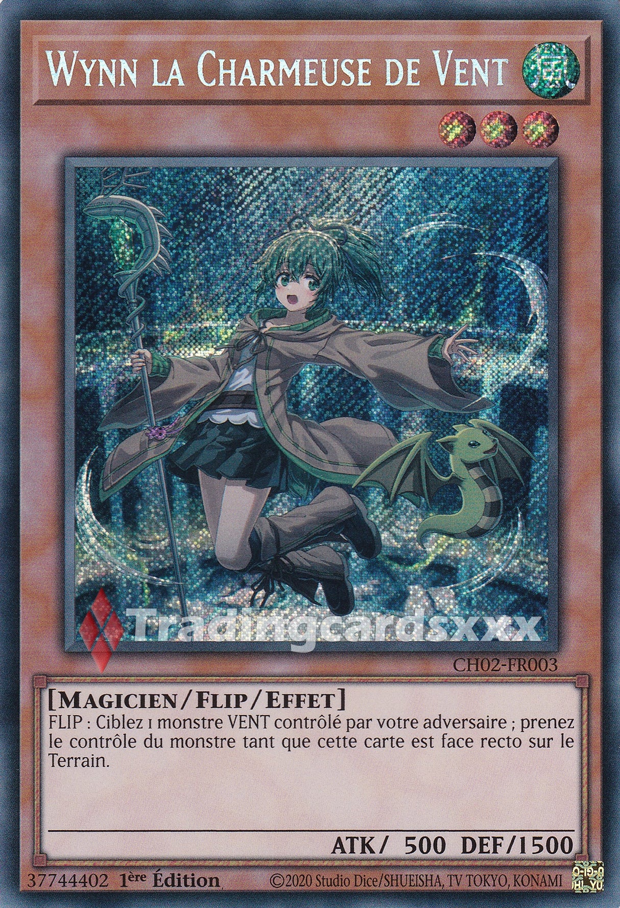 Yu-Gi-Oh! Wynn la Charmeuse de Vent : SE CH02-FR003