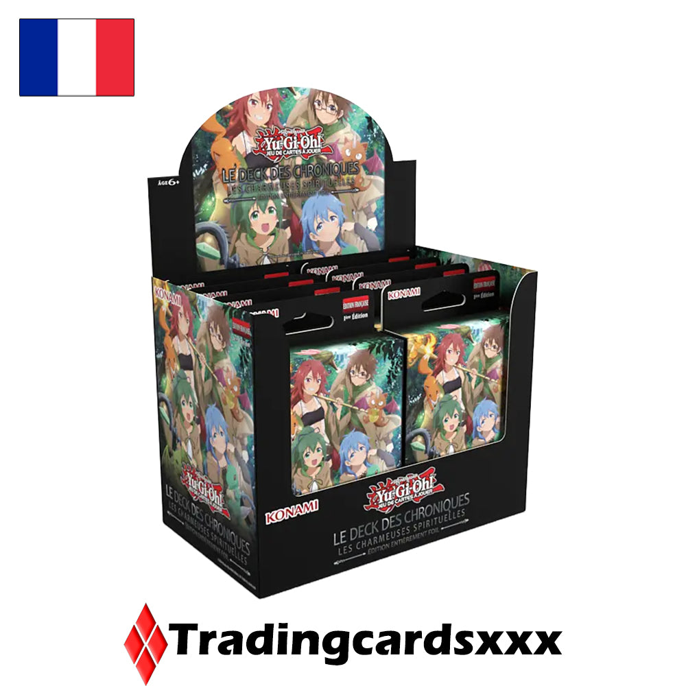 Yu-Gi-Oh! Display de 8 Decks des Chroniques : Les Charmeuses Spirituelles