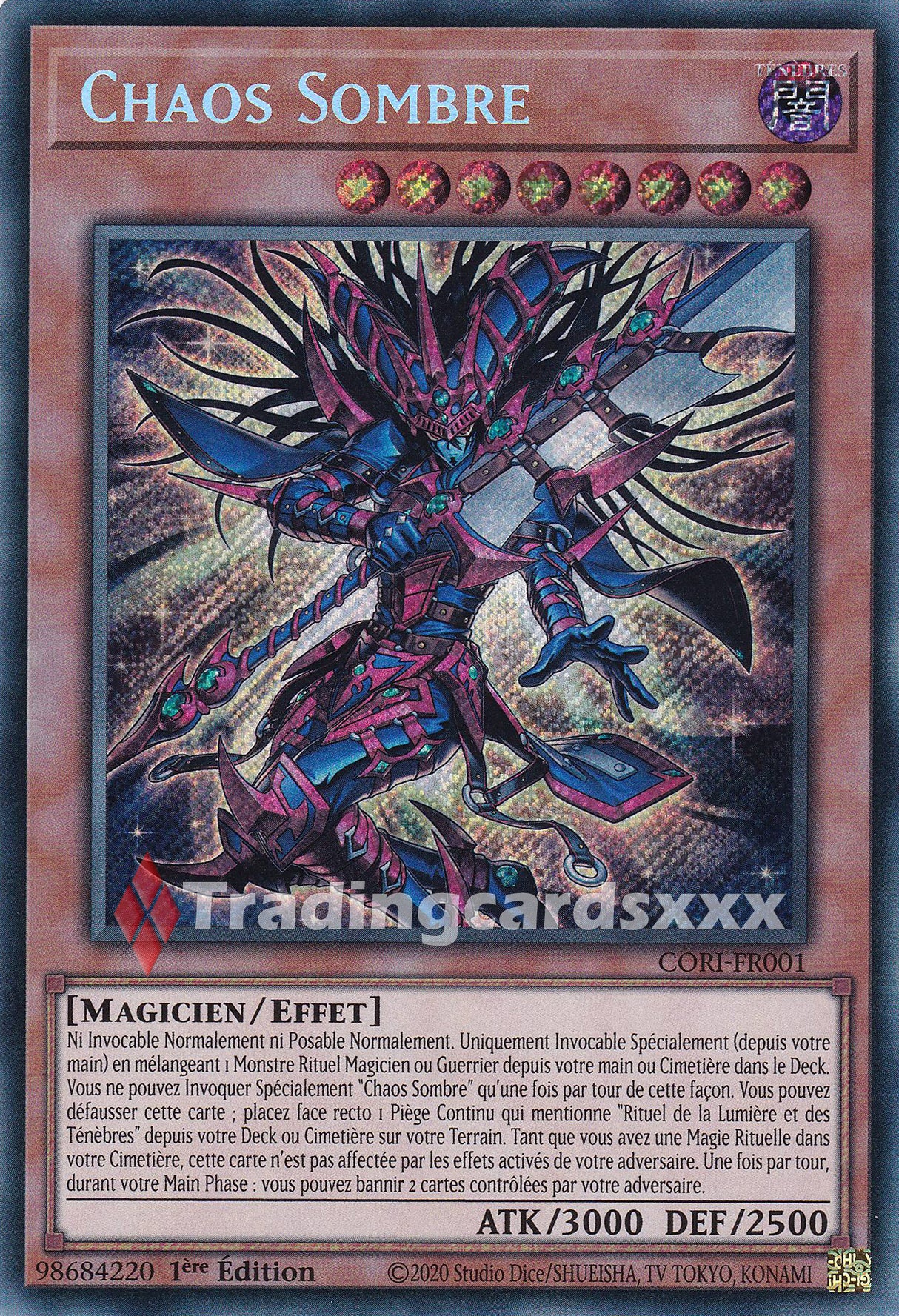 Yu-Gi-Oh! Chaos Sombre : SE CORI-FR001