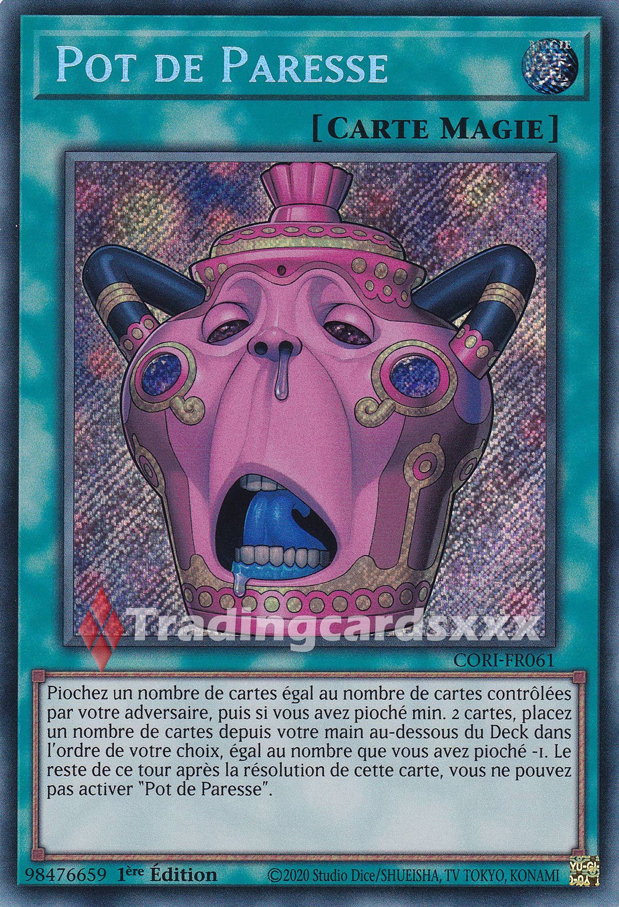 Yu-Gi-Oh! Pot de Paresse : SE CORI-FR061