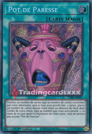 Yu-Gi-Oh! Pot de Paresse : SE CORI-FR061