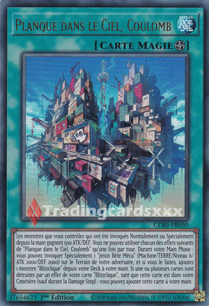 Yu-Gi-Oh! Planque dans le Ciel, Coulomb : UR CORI-FR050