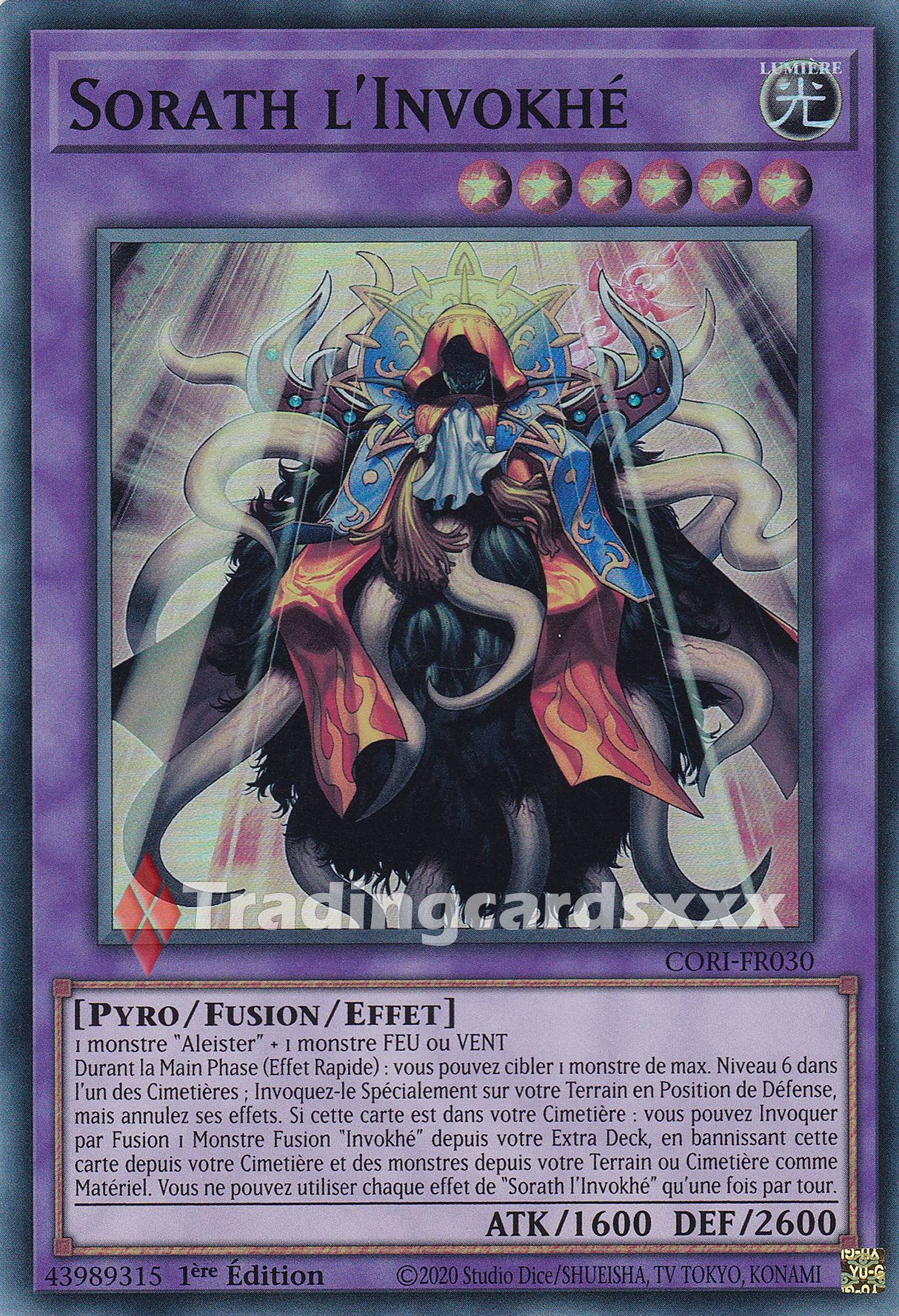 Yu-Gi-Oh! Sorath l'Invokhé : SR CORI-FR030