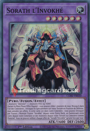Yu-Gi-Oh! Sorath l'Invokhé : SR CORI-FR030