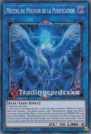 Yu-Gi-Oh! Mécène du Pouvoir de la Purification : SR CORI-FR039