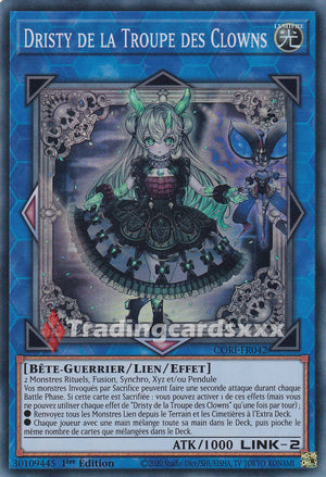 Yu-Gi-Oh! Dristy de la Troupe des Clowns : SR CORI-FR042