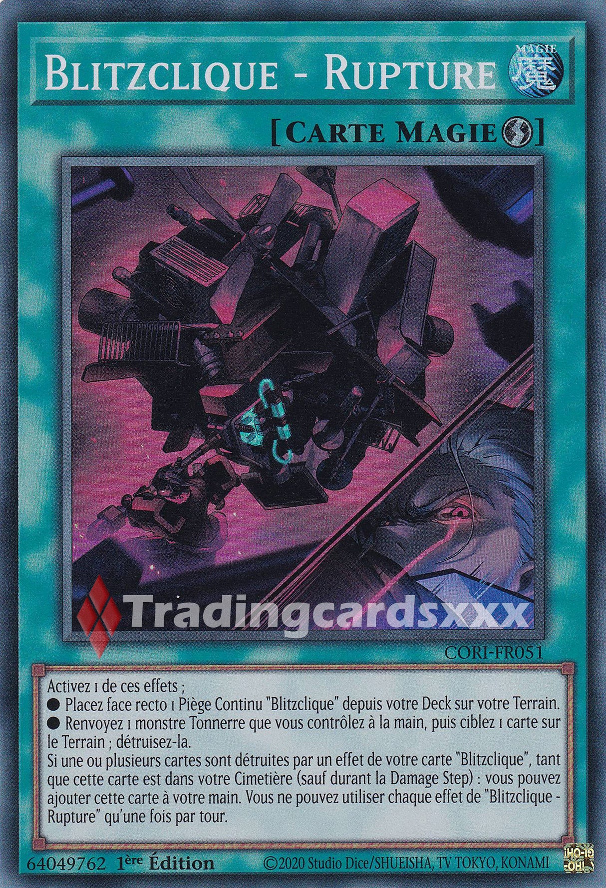 Yu-Gi-Oh! Blitzclique - Rupture : SR CORI-FR051