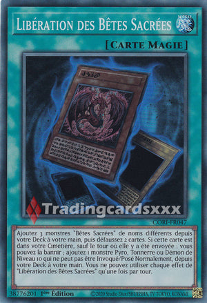 Yu-Gi-Oh! Libération des Bêtes Sacrées : SR CORI-FR047