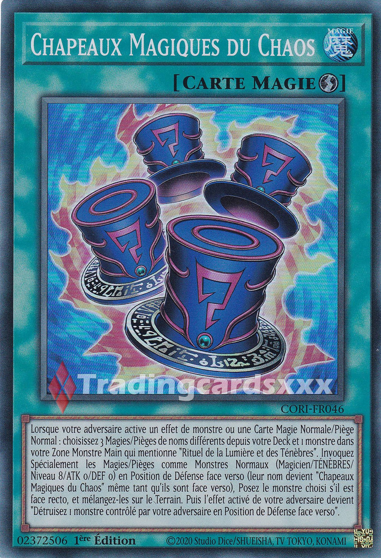 Yu-Gi-Oh! Chapeaux Magiques du Chaos : SR CORI-FR046
