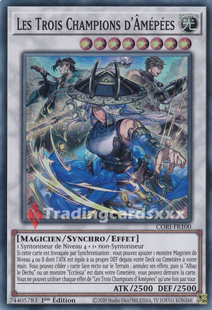 Yu-Gi-Oh! Les Trois Champions d'Âmépées : SR CORI-FR100