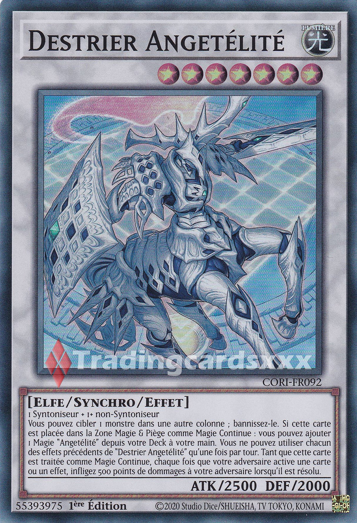 Yu-Gi-Oh! Destrier Angetélité : SR CORI-FR092
