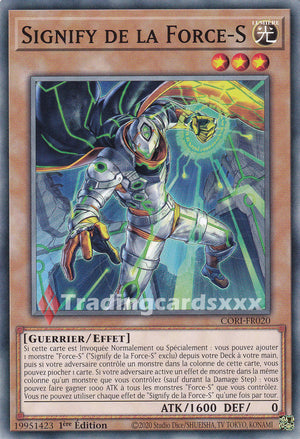 Yu-Gi-Oh! Signify de la Force-S : C CORI-FR020