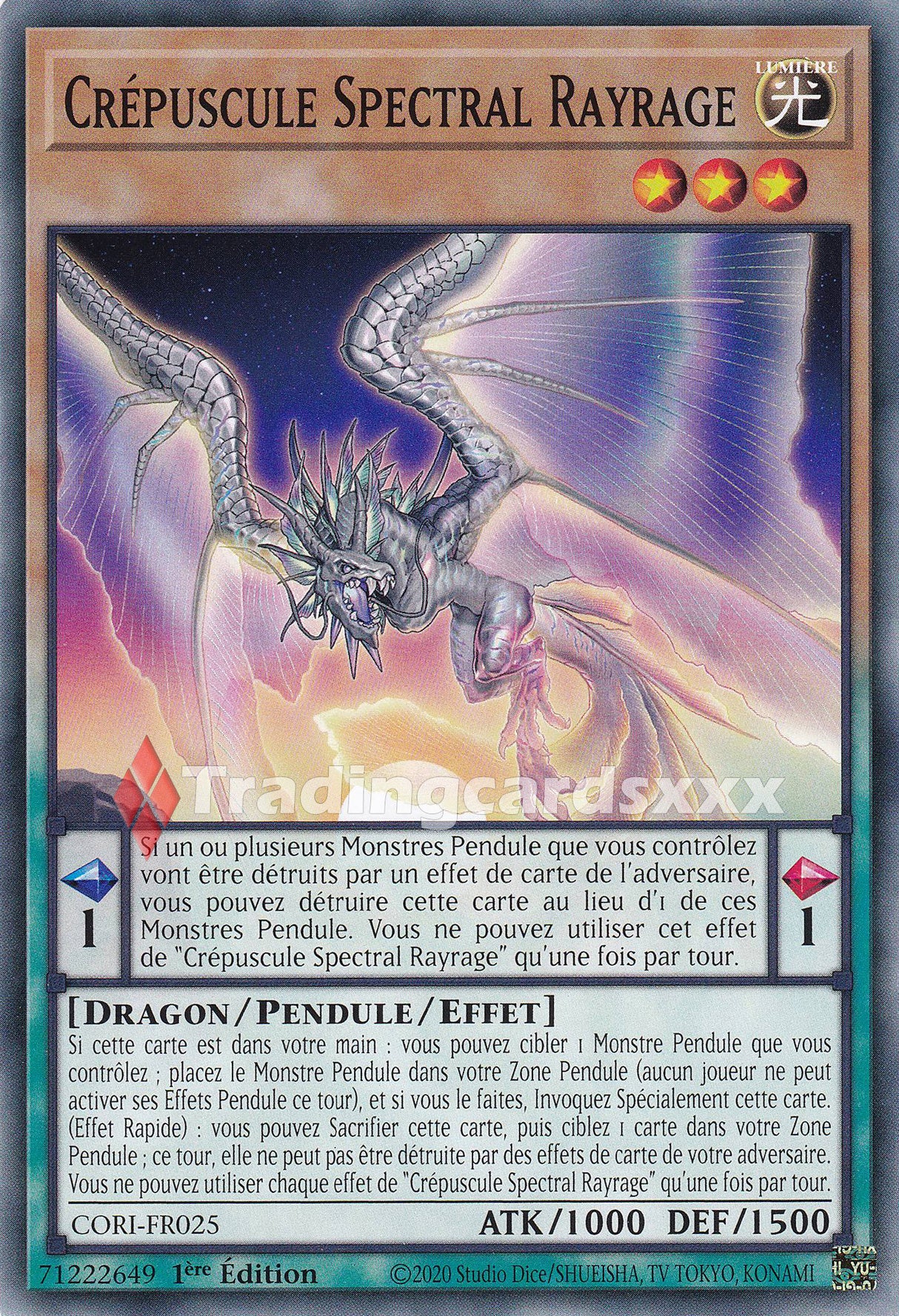 Yu-Gi-Oh! Crépuscule Spectral Rayrage : C CORI-FR025