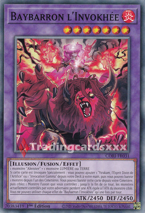 Yu-Gi-Oh! Baybarron l'Invokhée : C CORI-FR031