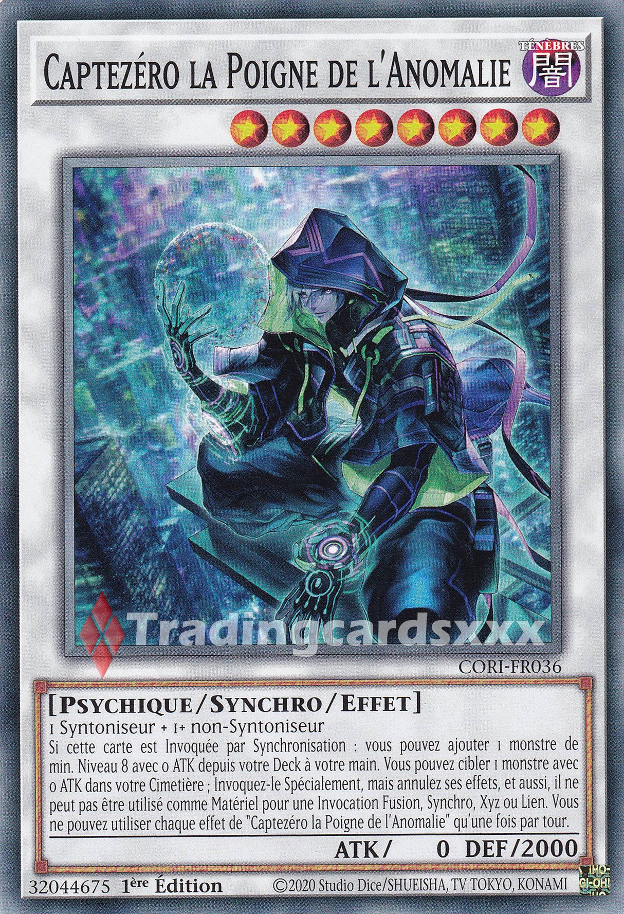Yu-Gi-Oh! Captezéro la Poigne de l'Anomalie : C CORI-FR036