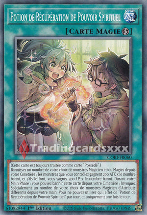 Yu-Gi-Oh! Potion de Récupération de Pouvoir Spirituel : C CORI-FR060