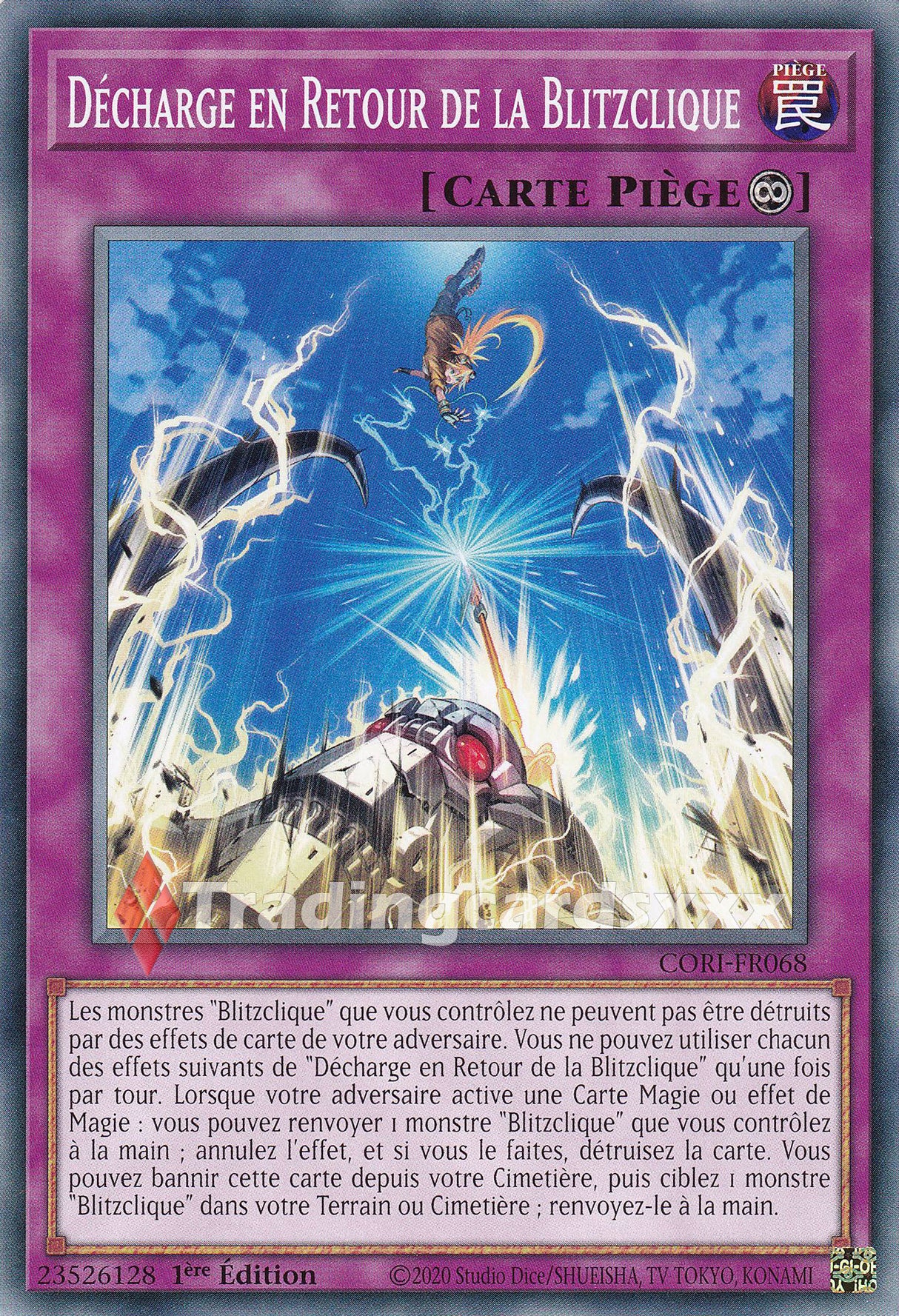 Yu-Gi-Oh! Décharge en Retour de la Blitzclique : C CORI-FR068