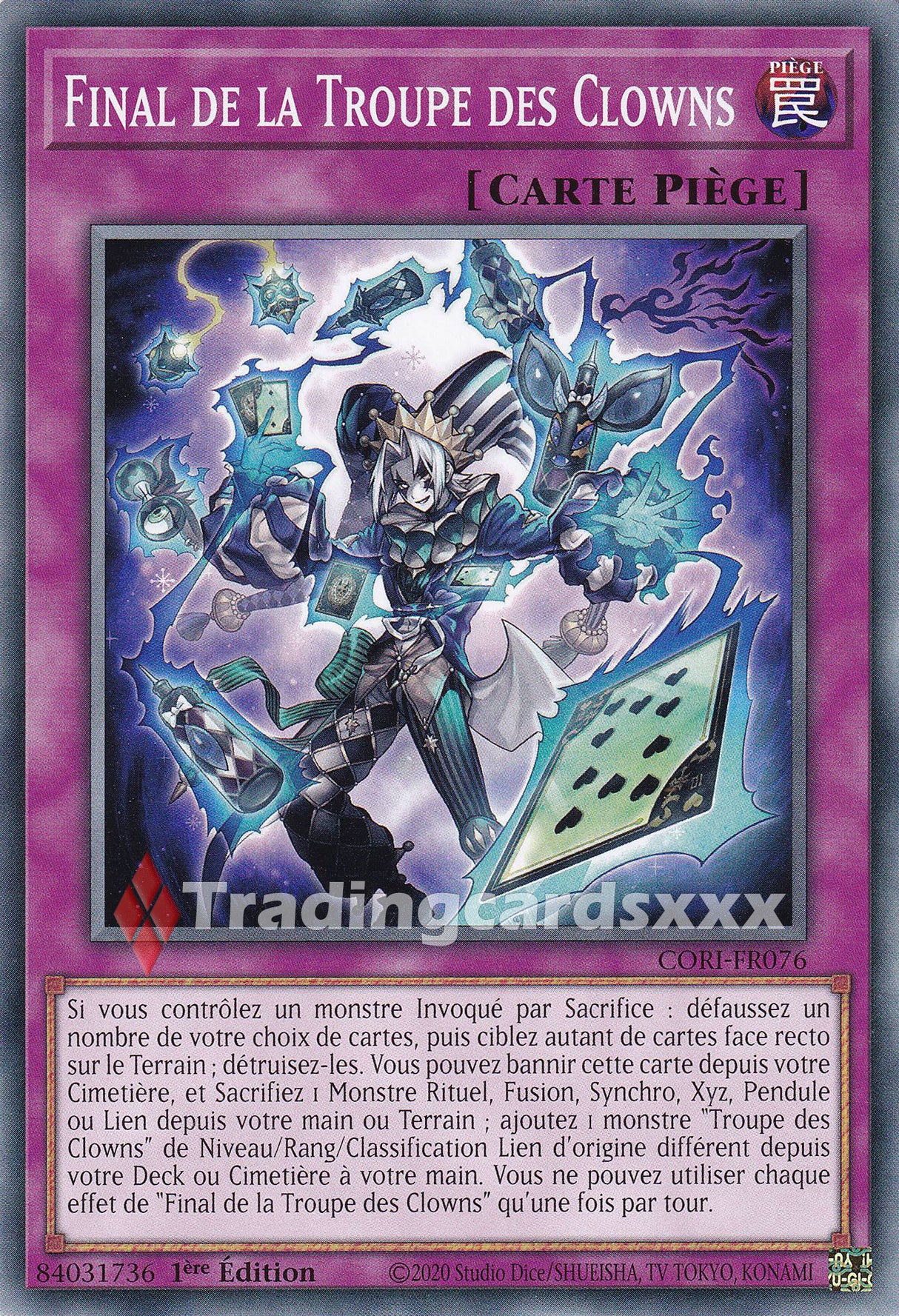 Yu-Gi-Oh! Final de la Troupe des Clowns : C CORI-FR076
