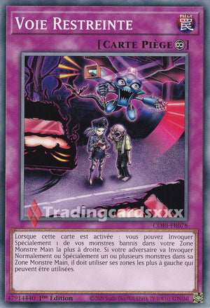 Yu-Gi-Oh! Voie Restreinte : C CORI-FR078