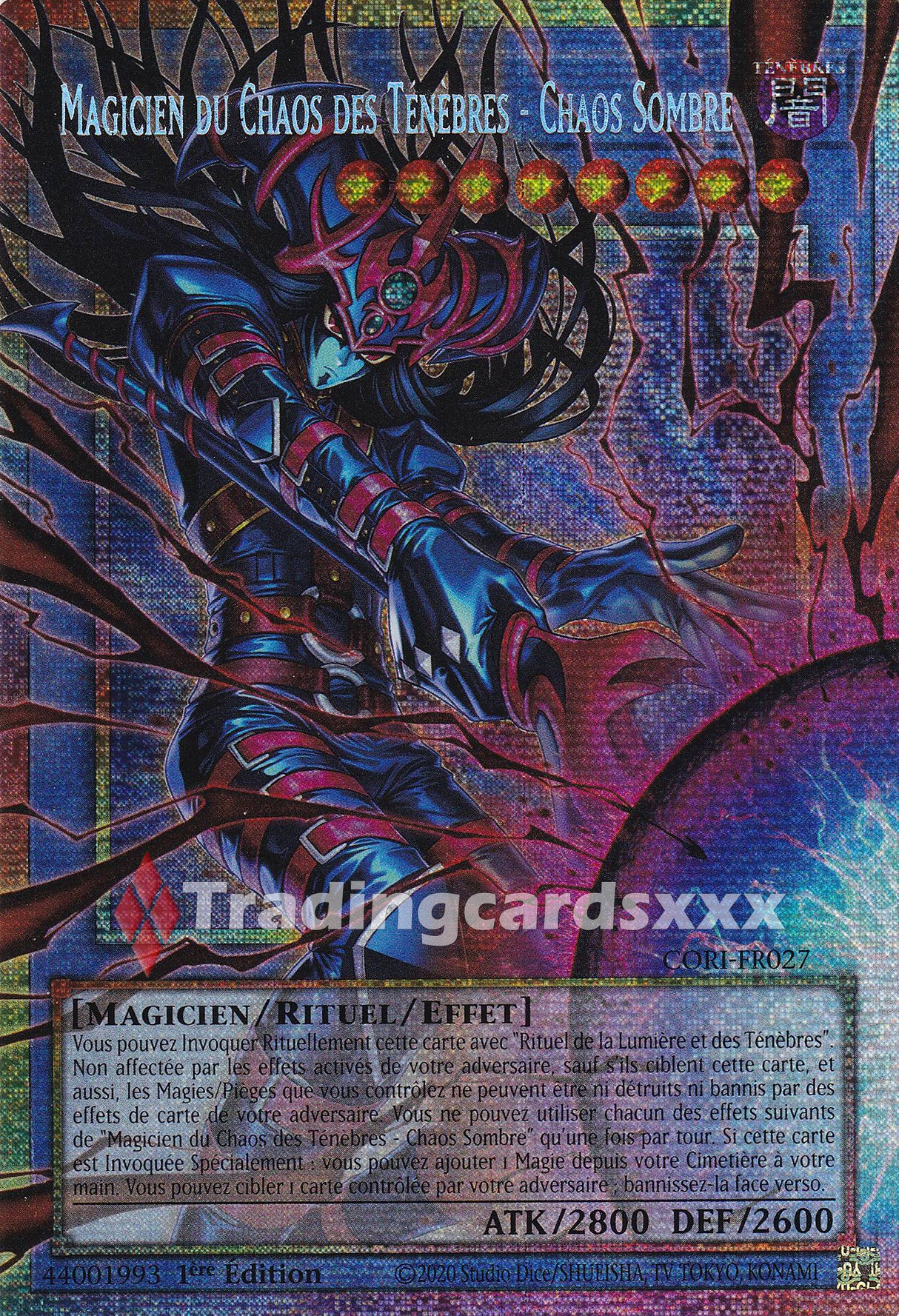 Yu-Gi-Oh! Magicien du Chaos des Ténèbres - Chaos Sombre : OF STAR CORI-FR027