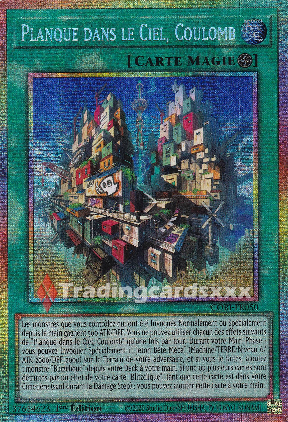 Yu-Gi-Oh! Planque dans le Ciel, Coulomb : STAR CORI-FR050