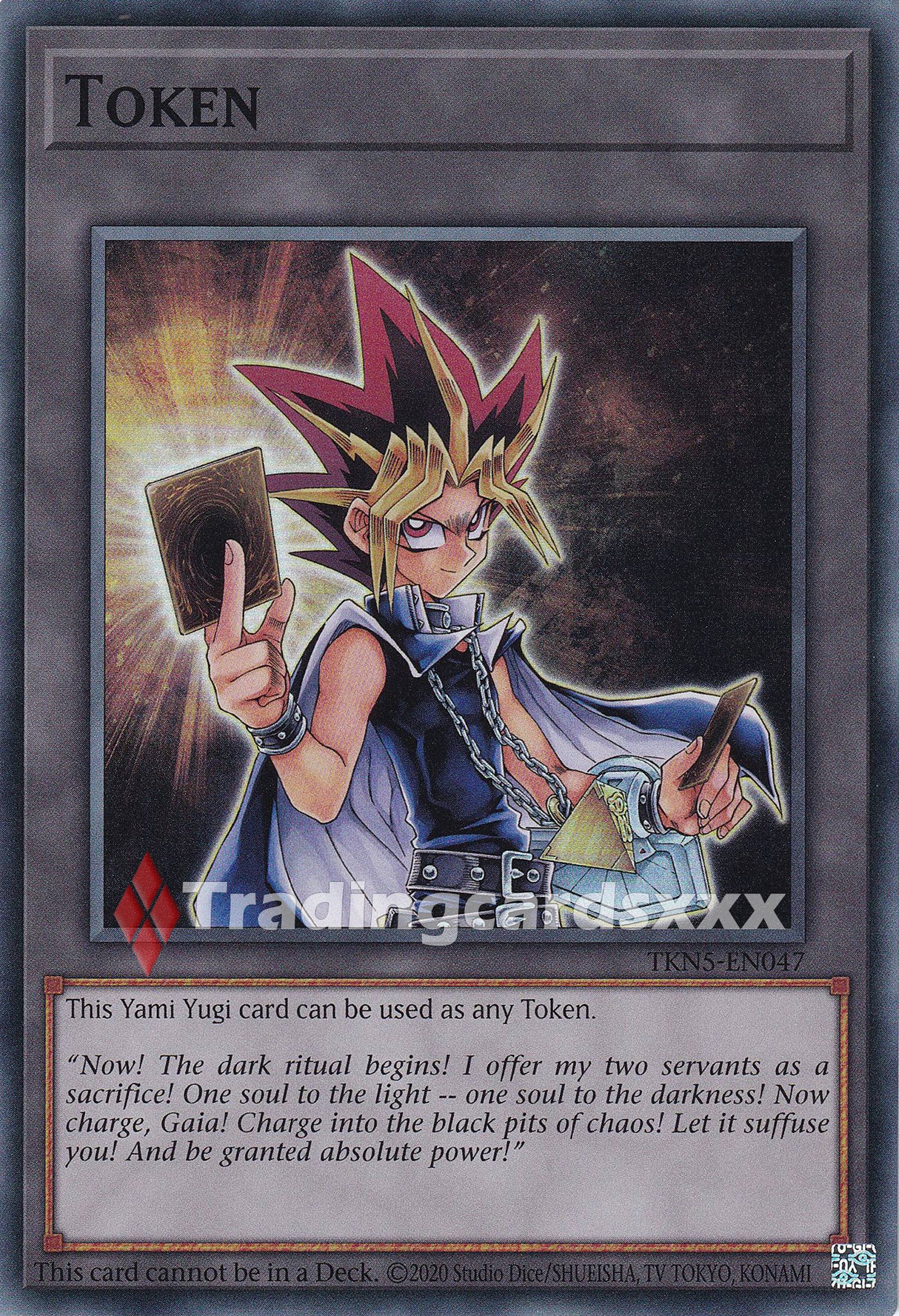 Yu-Gi-Oh! Token "Yami Yugi" : SR CORI / TKN5-EN047