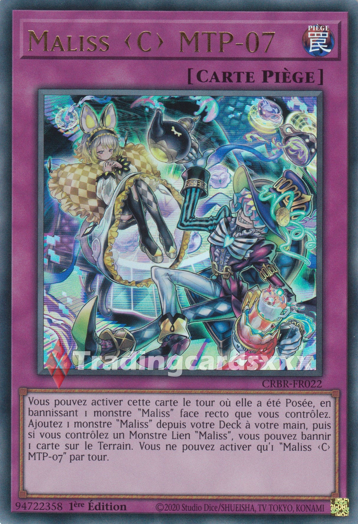 Yu-Gi-Oh! Maliss C MTP-07 : UR CRBR-FR022