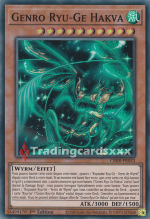 Yu-Gi-Oh! Genro Ryu-Ge Hakva : SR CRBR-FR033