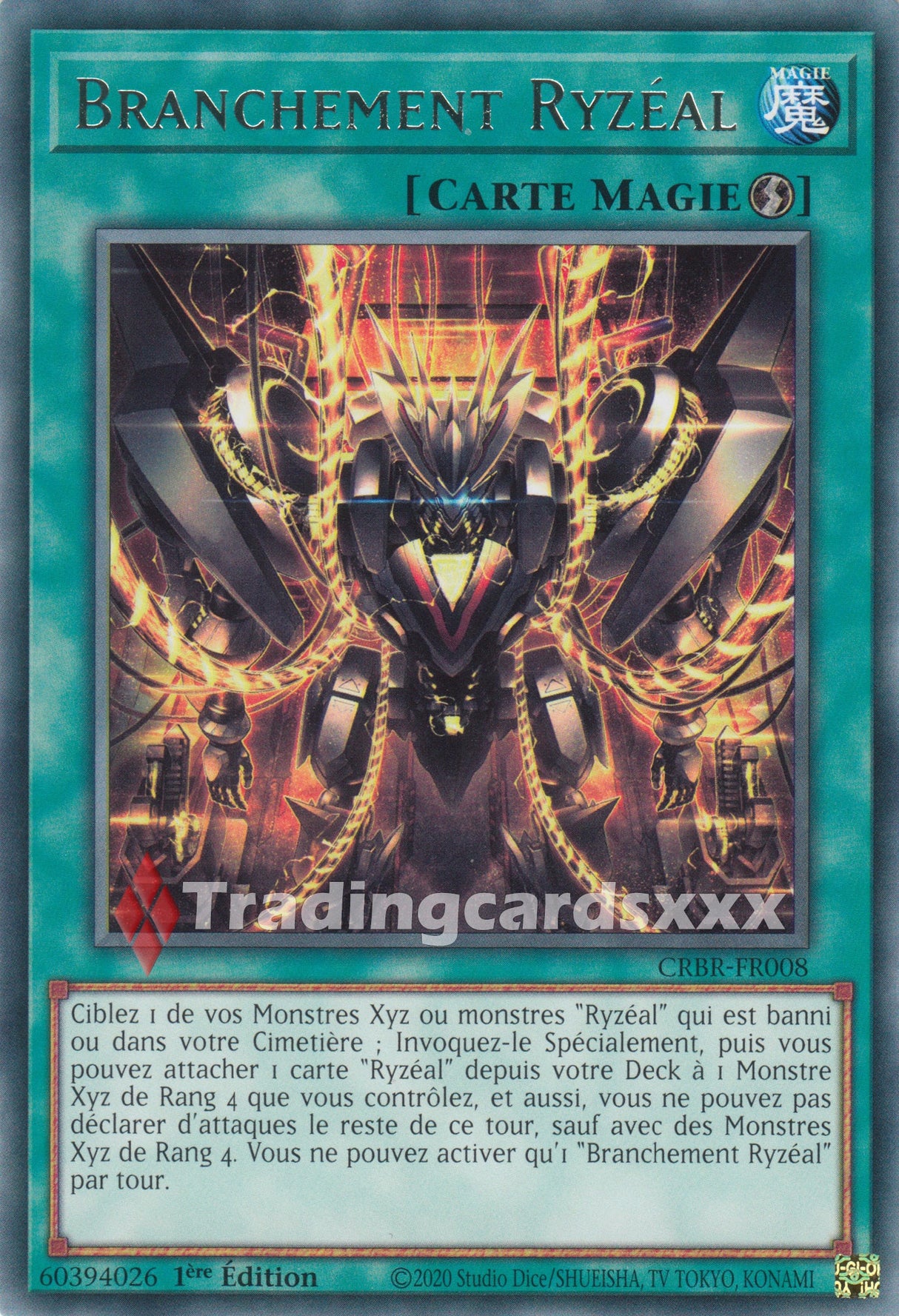 Yu-Gi-Oh! Branchement Ryzéal : R CRBR-FR008