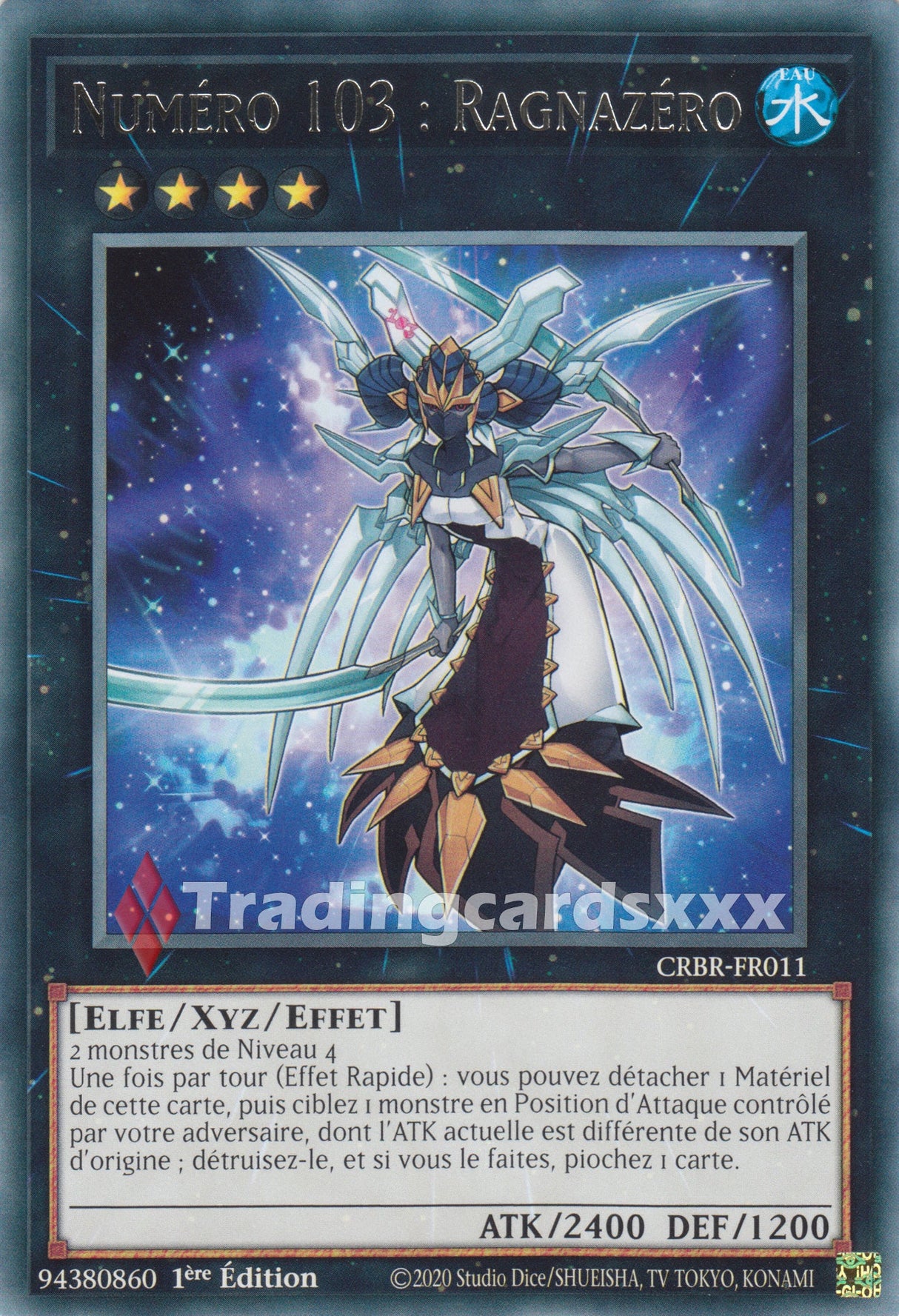 Yu-Gi-Oh! Numéro 103 : Ragnazéro : R CRBR-FR011