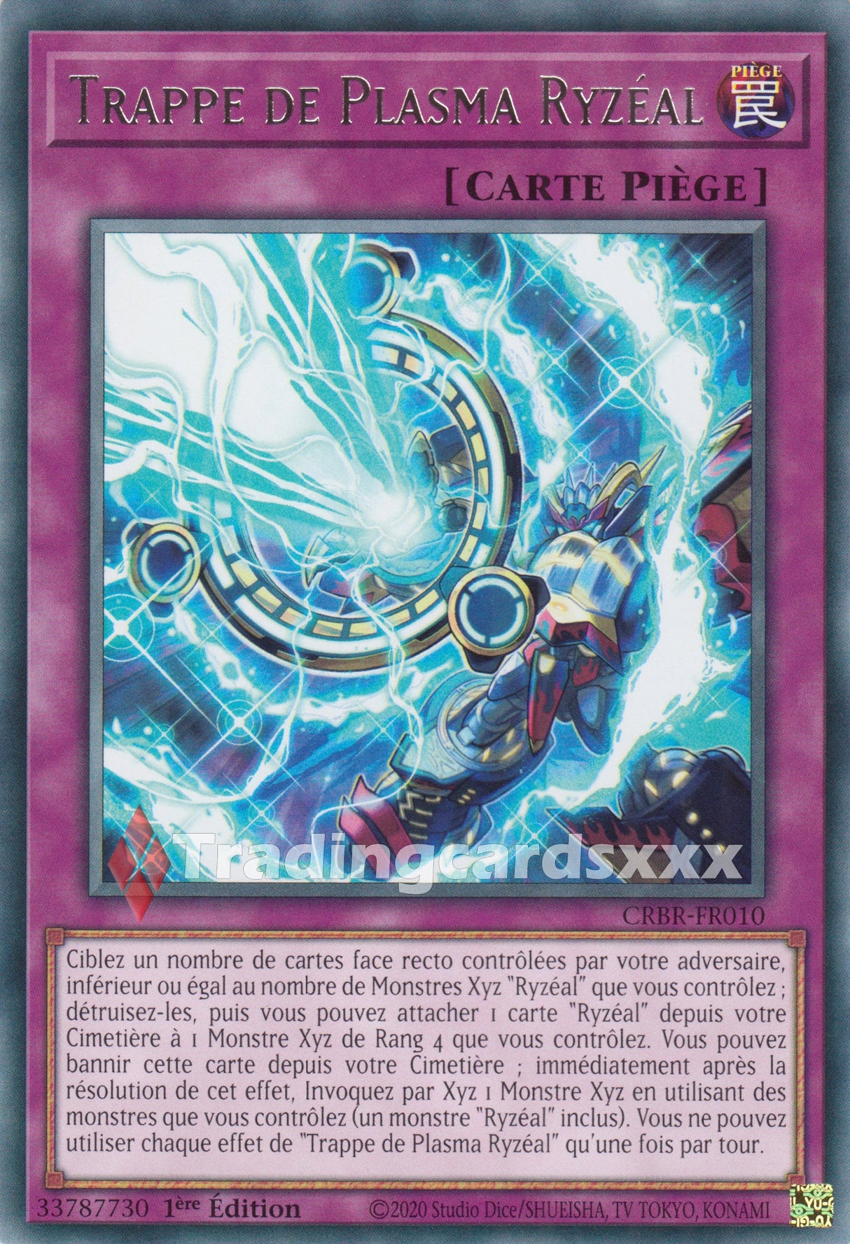 Yu-Gi-Oh! Trappe de Plasma Ryzéal : R CRBR-FR010