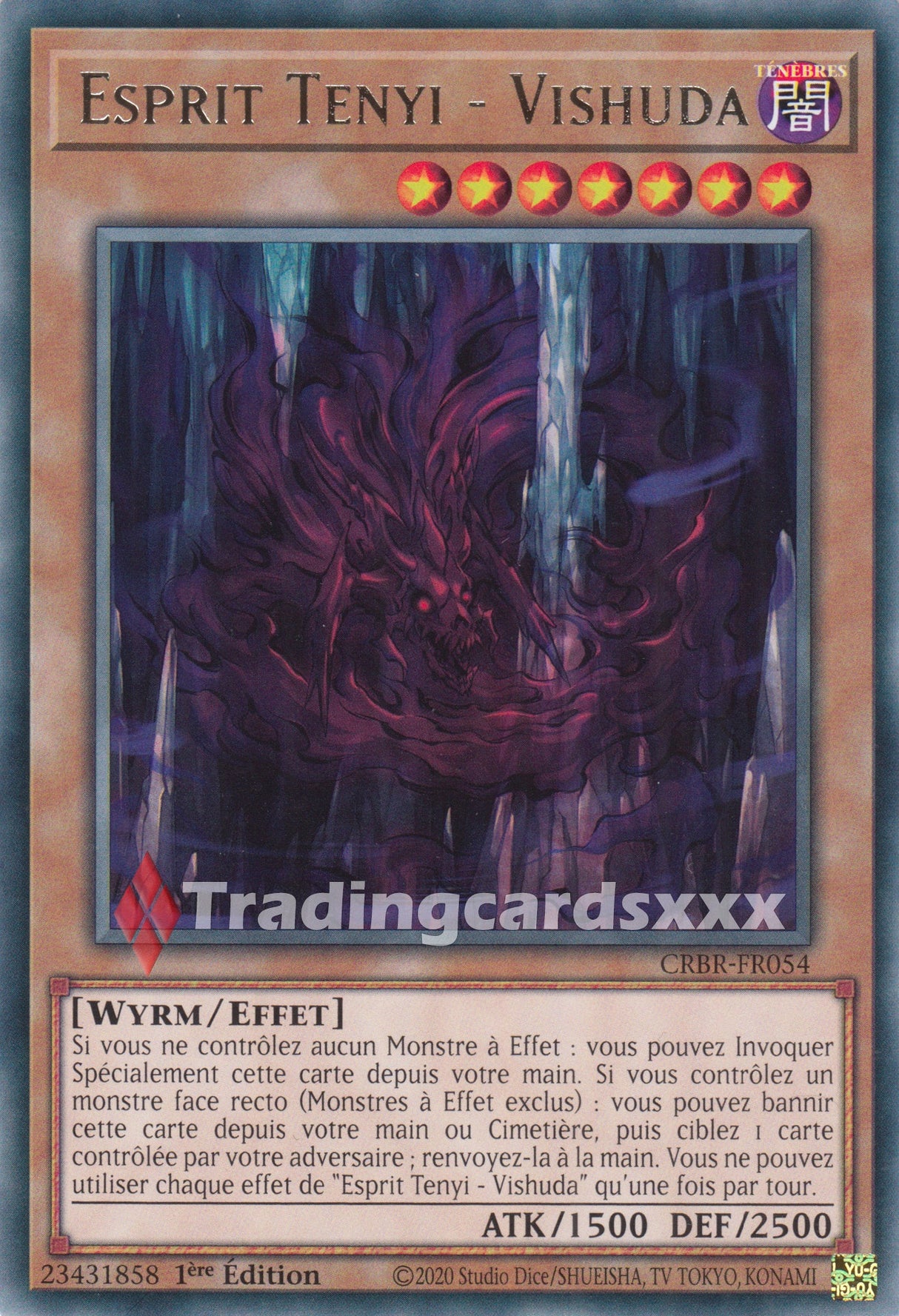 Yu-Gi-Oh! Esprit Tenyi - Vishuda : R CRBR-FR054