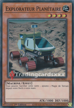 Yu-Gi-Oh! Explorateur Planétaire : SR CRBR-FR042