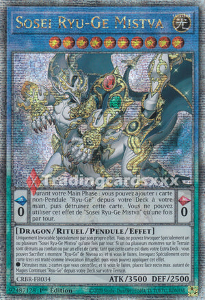 Yu-Gi-Oh! Sosei Ryu-Ge Mistva : QCSE CRBR-FR034