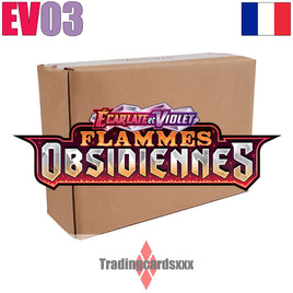 Pokémon - Carton de 36 boosters sous blister EV03 : Flammes Obsidiennes