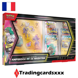 Pokémon - Coffret Collection Premium Mai 2025 : Ampibidou ex de Mashynn