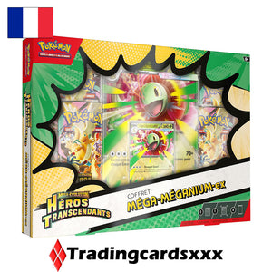 Pokémon - Coffret ME02.5 Héros Transcendants : Méga Méganium ex