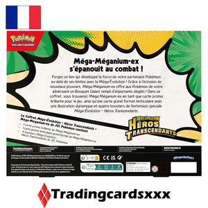 Pokémon - Coffret ME02.5 Héros Transcendants : Méga Méganium ex