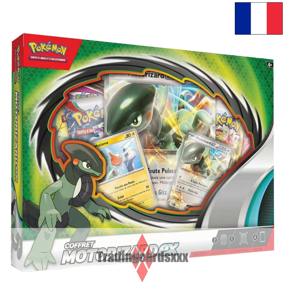 Pokémon - Coffret Mai 2023 : Motorizard ex