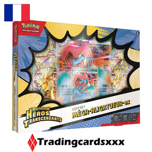 Pokémon - Coffret ME02.5 Héros Transcendants : Méga Aligatueur ex