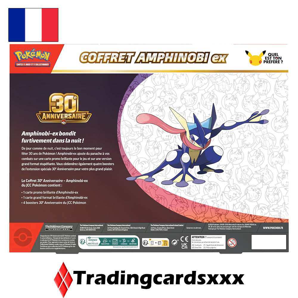 Pokémon - Coffret 30e Anniversaire ME05.5 : Amphinobi ex