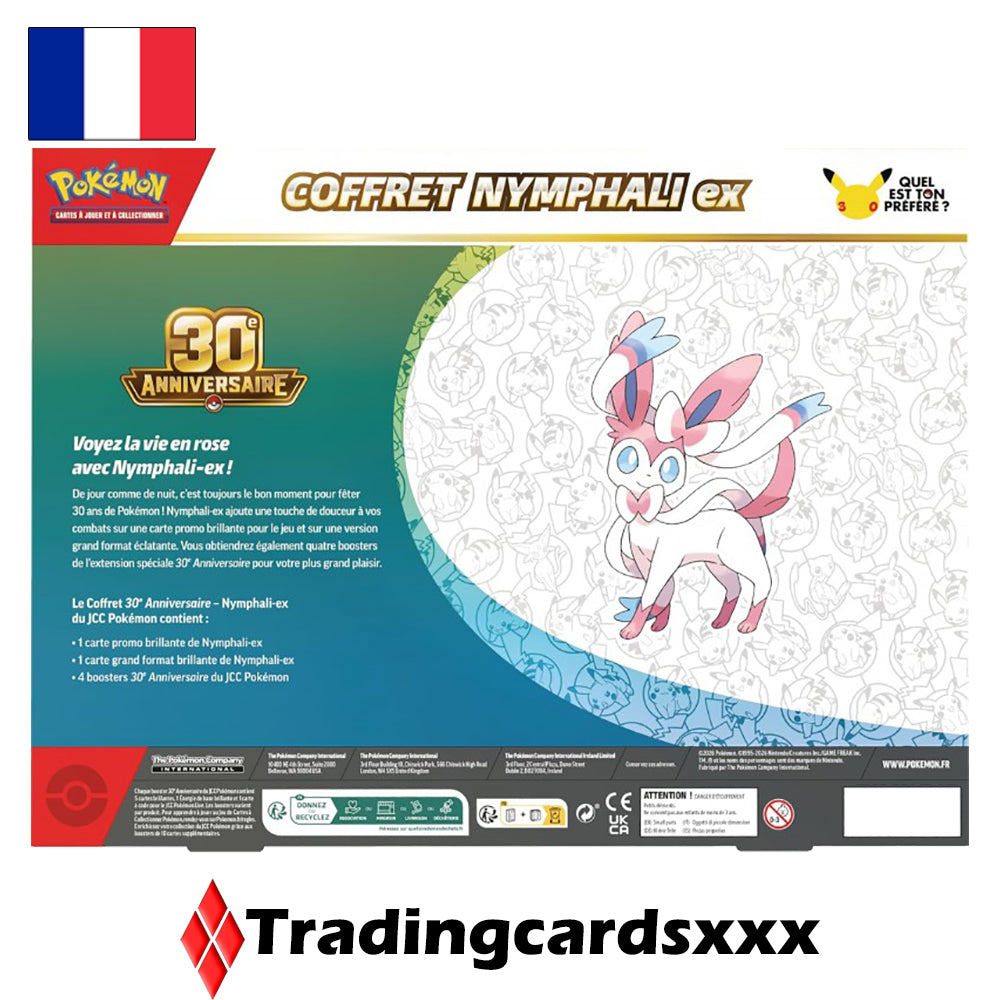 Pokémon - Coffret 30e Anniversaire ME05.5 : Nymphali ex
