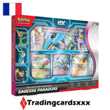 Pokémon - Coffret Collection Premium Sagesse Paradoxe : Vert de Fer ex, Chef de Fer ex & Roc de Fer ex