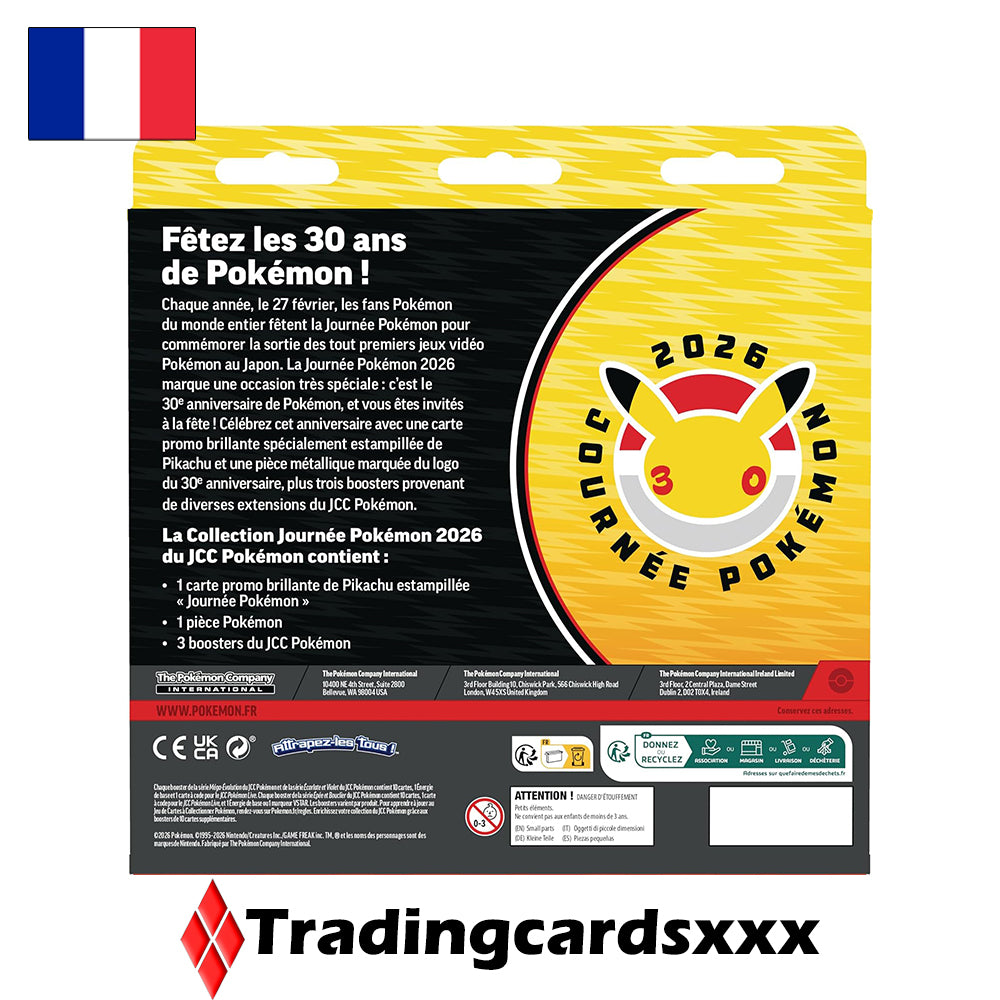 Pokémon - Coffret Collection Journée Pokémon 2026 : Pikachu