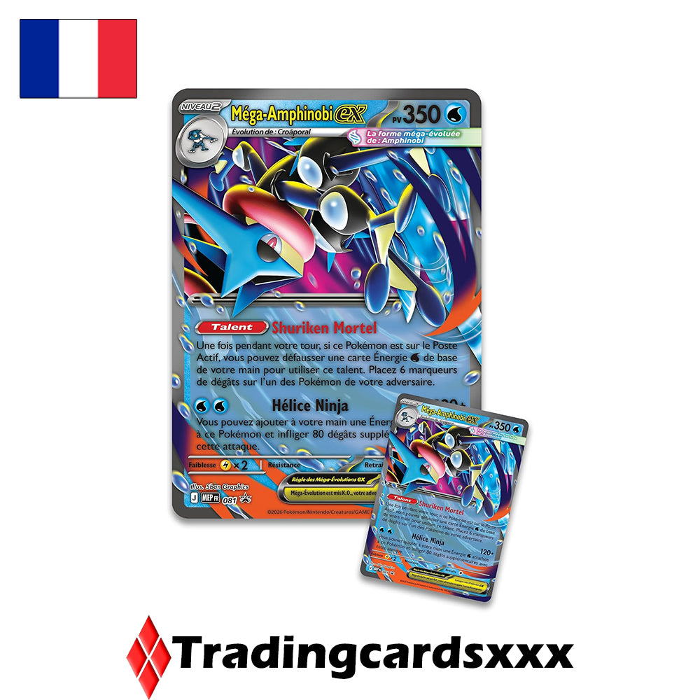 Pokémon - Coffret Collection Premium Juillet 2026 : Méga-Amphinobi ex