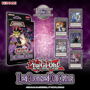 Yu-Gi-Oh! Pack de 3 boosters : Les Origines du Chaos