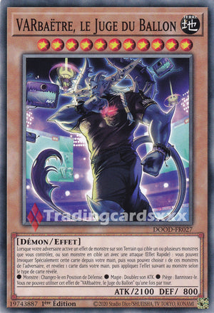 Yu-Gi-Oh! VARbaëtre, le Juge du Ballon : C DOOD-FR027