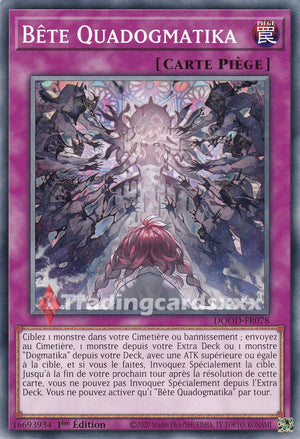 Yu-Gi-Oh! Bête Quadogmatika : C DOOD-FR078