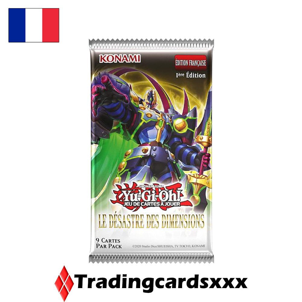 Yu-Gi-Oh! Display de 24 boosters : Le Désastre des Dimensions