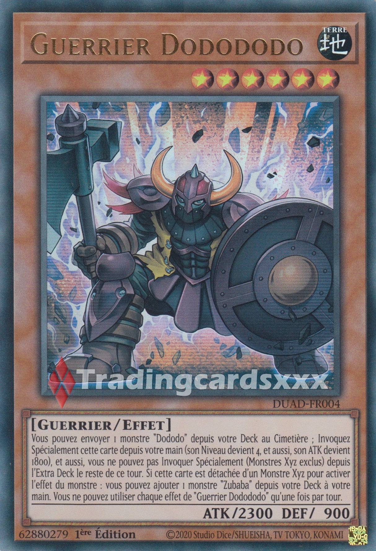 Yu-Gi-Oh! Guerrier Dodododo : UR DUAD-FR004